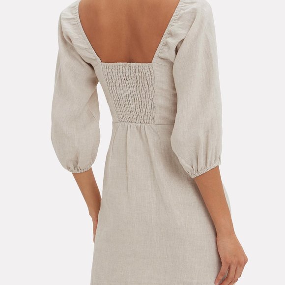 Suboo Wanderer Tie Front Mini Dress  NWOT - Picture 4 of 5